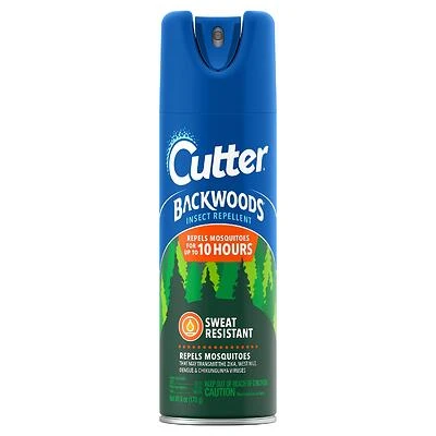 Cutter Backwoods Insect Repellent, 6 oz. Aerosol