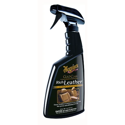Meguiar's G10916 Gold Class Rich Leather Spray, 15.2 Oz