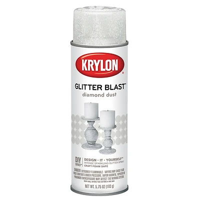Glitter Blast Diamond Dust Spray Paint 5.75 Oz - Indoor/outdoor Use