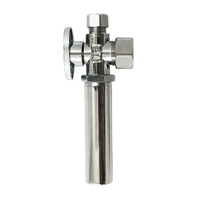 Plumb Pak K2622WHALF Angle Valve, Water Hammer Arrestor, 5/8 x 3/8 In