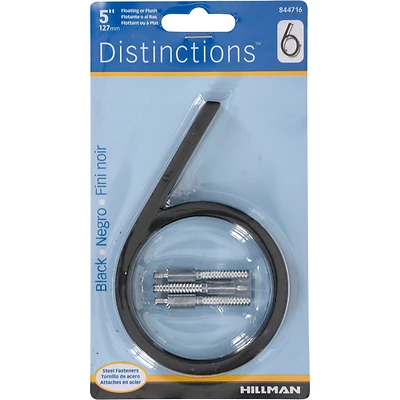 5028367 5 in. Distinctions No.6 Screw for House, Black - Pack of 3