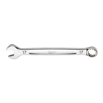 Milwaukee 17mm Metric 12-Point Combination Wrench, Maxbite Grip