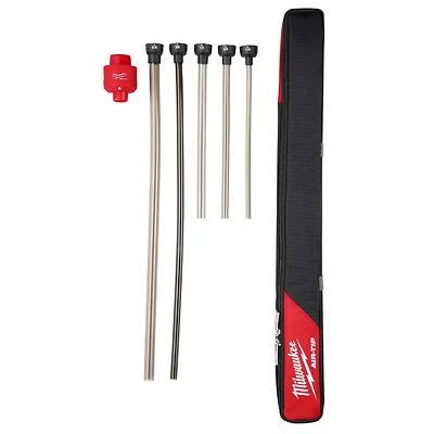 Milwaukee 49-90-2037 Air-Tip Micro Vacuum Hose Set, 1-1/4 In. - 2-1/2 In., 7-Piece