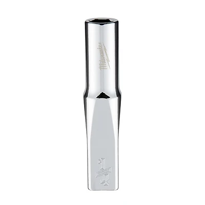 1/4 In. Drive 1/4 In. 6-point Deep Socket With Four Flat Sides