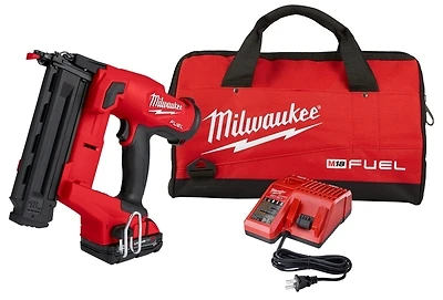 M18 Fuel Brushless 18-gauge Cordless Brad Nailer Kit With 2.0 Ah Battery & Charger