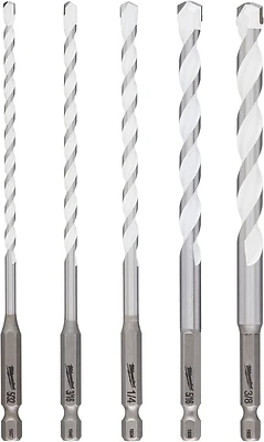 Shockwave 5-piece Carbide Multi-material Drill Bit Set, Hex Shank, Model 48-20-8898