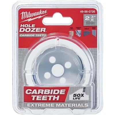 Hole Dozer 2-3/8 In. Carbide Teeth Hole Saw - Model 49-56-0726