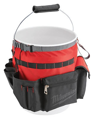 Milwaukee 48-22-8175 Bucket Organizer Wrap, 34-Pocket, Nylon, Red