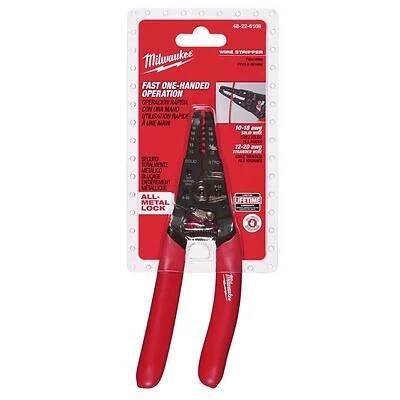 Milwaukee 48-22-6109 Wire Stripper/Cutter, 10-20 AWG, 7.12 In.