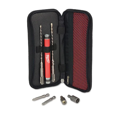 Tapcon SDS Bits Plus Installation Kit, 1/4 In. Hex