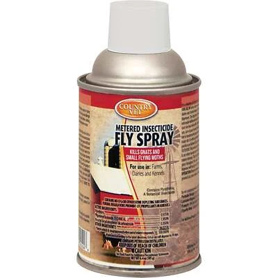 Country Vet Fly Spray Refill, Fresh Outdoor, 6.4 oz Aerosol