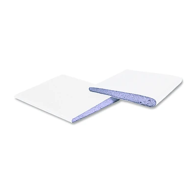 M-D 51502 White Door Corner Seal, Foam/Nylon, 1-3/4 In.