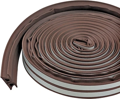 M-D 43848 All Climate Thermablend Weather Seal, Brown, 3/8 In. x 17 Ft.