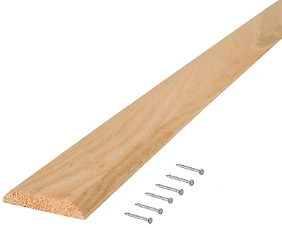 M-d 3 In. X 3/8 In. X 36 In. Natural Hardwood Threshold For Doors