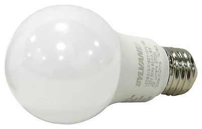 Sylvania 74077 LED A19 Bulb, 6W (40W Eqv), 2700K, 2-Pack