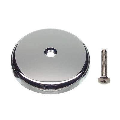 2 Inch Chrome Plastic Overflow Faceplate For Bathroom Sink