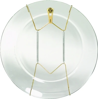 Hillman 50472 Plate Hanger, 1-Compartment, Steel, 30 lb, For: 10 to 14 in Plates