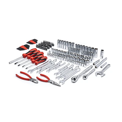 Ctk180 180-piece 1/4 & 3/8 In. Drive 6 Point Sae/metric Mechanic's Tool Set