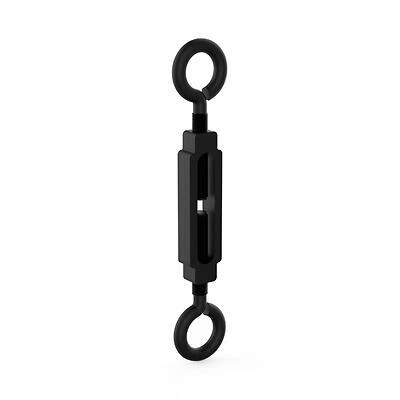 Eye/Eye Turnbuckle, 3/8 x 10-1/2 In.