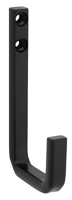 National Hardware N337-915 Reed Modern Hook, 125 lb, Matte Black