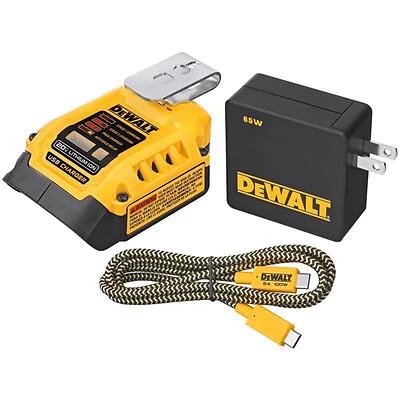 DeWalt DCB094K USB Charging Kit, USB-C and USB-A, 100W