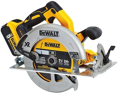 20-Volt MAX Brushless XR Circular Saw Kit, Brushless Motor, 7-1/4-In., Battery