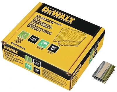 Galvanized Fencing Staples, 9 Gauge, 1.75 In., 960-Ct.