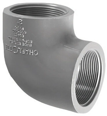 Charlotte Pipe 1-in dia 90-Degree PVC Sch 80 Elbow