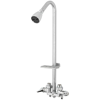 Homewerks 3070-250-CH-B-WS Utility Shower Faucet Kit, Chrome-Plated, 1.8 GPM