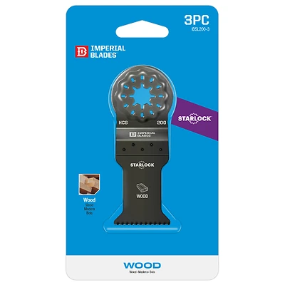 WOOD BLADE STD STARLOCK 18TPI