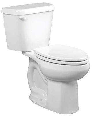 American Standard Colony Right Height Elongated Toilet, 1.6 GPF, 12 in Rough-In