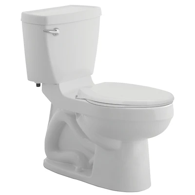 Champion 4 Right Height White Elongated Toilet 1.6 Gpf 12 In. Rough-in