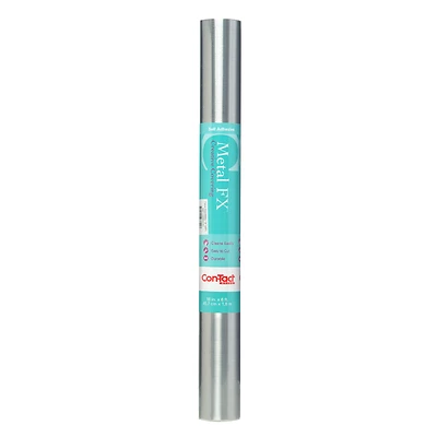Con-Tact 06F-C8M02-06 Creative Covering Shelf Liner, Stainless Steel, 18 In. X 6 Ft.