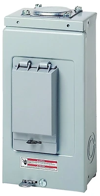 Load Center, Surface Mount, 2 Space/4 Poles, 70-Amp Main Lugs