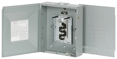 8-Space Outdoor Mount Main Lugs Load Center, 125-Amp