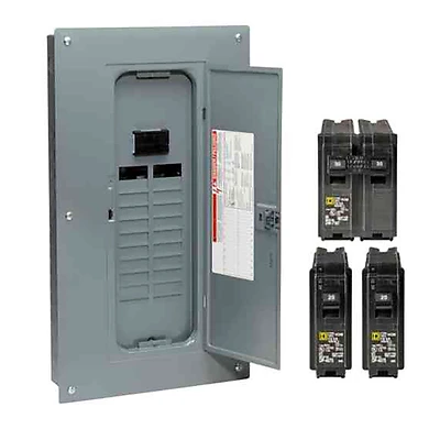 Square D HOM2040M100PCVP Homeline Load Center, 100-Amp, 20-Space 40-Pole