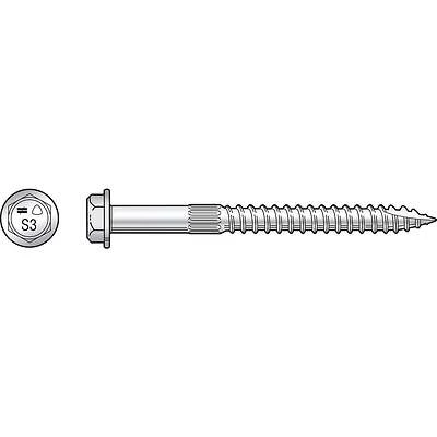 Sds25300mb 1/4 In. X 3 In. Hex Head Wood Screw 150 Ct. Pack Of 3