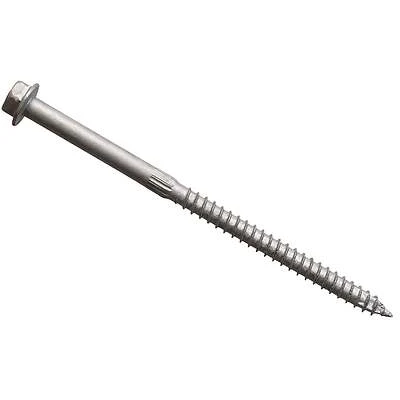 Sds25412mb 1/4 In. X 4-1/2 In. Wood Screw, 100 Pk, Pack Of 6