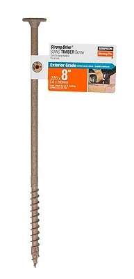 Sdws22800db-rp1 0.220 In. X 8 In. T40 Timber Screws, Pack Of 40