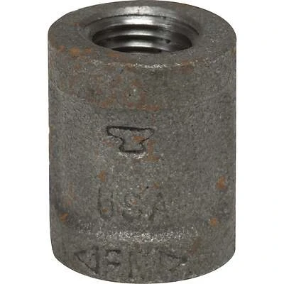 Black Pipe Malleable Coupling, Right Hand, 1 In.
