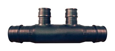 Apollo EPXM2PTO PEX Manifold, 3/4 In. Inlet x 2, 1/2 In. Outlets