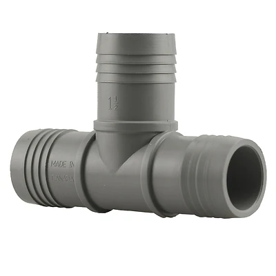 Lasco 1-1/2 In. Insert X 1-1/2 In. Insert PVC Tee
