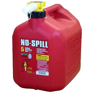 No-Spill 1460 Gas Can, Viewstripe, CARB Compliant, 5 Gallons