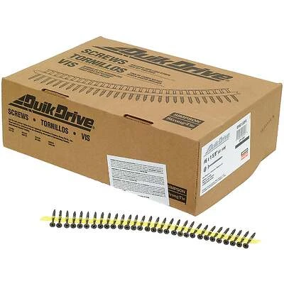 Simpson Strong-tie Quik Drive #6 X 1-5/8 In. Phillips Bugle Head Drywall Screws 2500 Pk