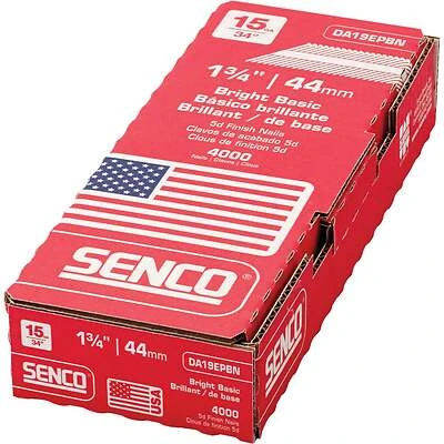 Power Collated Framing Nails, 34 Degree Angled, Bright Finish, 1-3/4 In., 4,000-Ct.