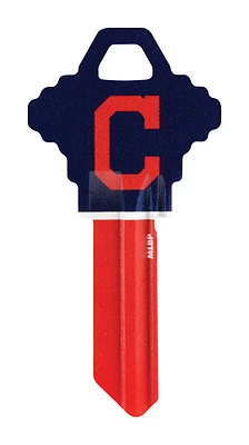 Hillman Cleveland Indians Painted Key House/Office Universal Key Blank Single sided