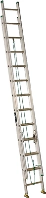 Pro Grip Extension Ladder, 2 Sections, Medium-Duty Aluminum, 16-Ft.
