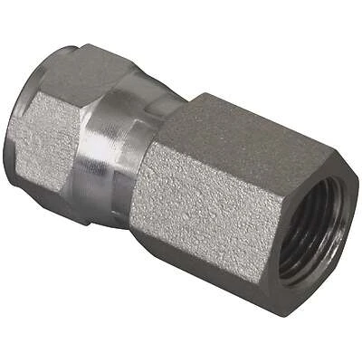 Hydraulic Adapter, 1/2-In. Female JIC x 3/8-In. FP Swivel