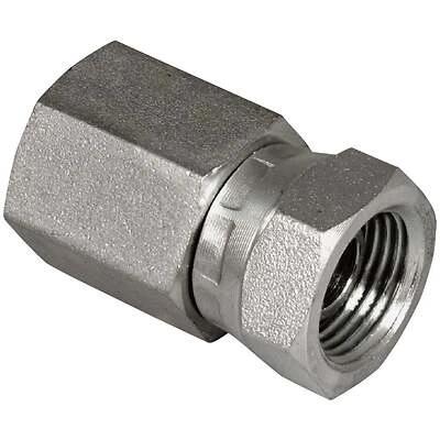 Hydraulic Adapter, 3/8-In. FP x 3/8-In. FP Swivel