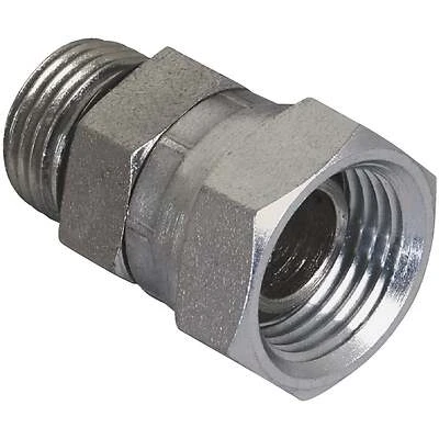 Hydraulic Adapter, 1/2-In. Male 0-Ring x 1/2-In. FP Swivel
